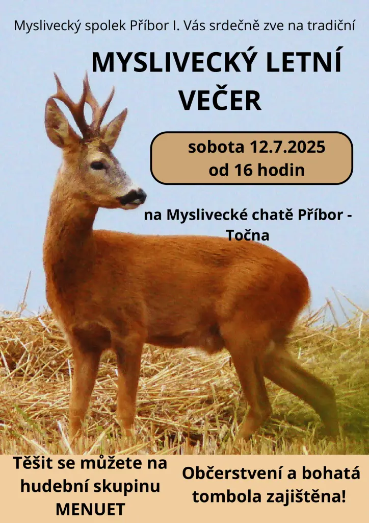 MYSLIVECKÝ LETNÍ VEČER