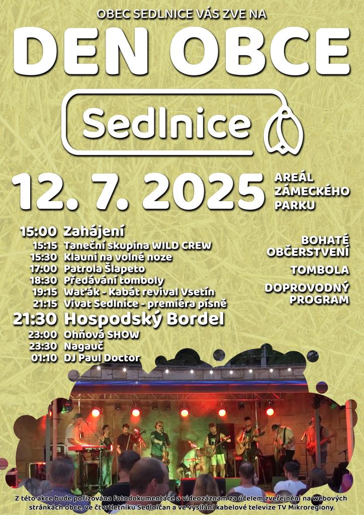 DEN OBCE SEDLNICE