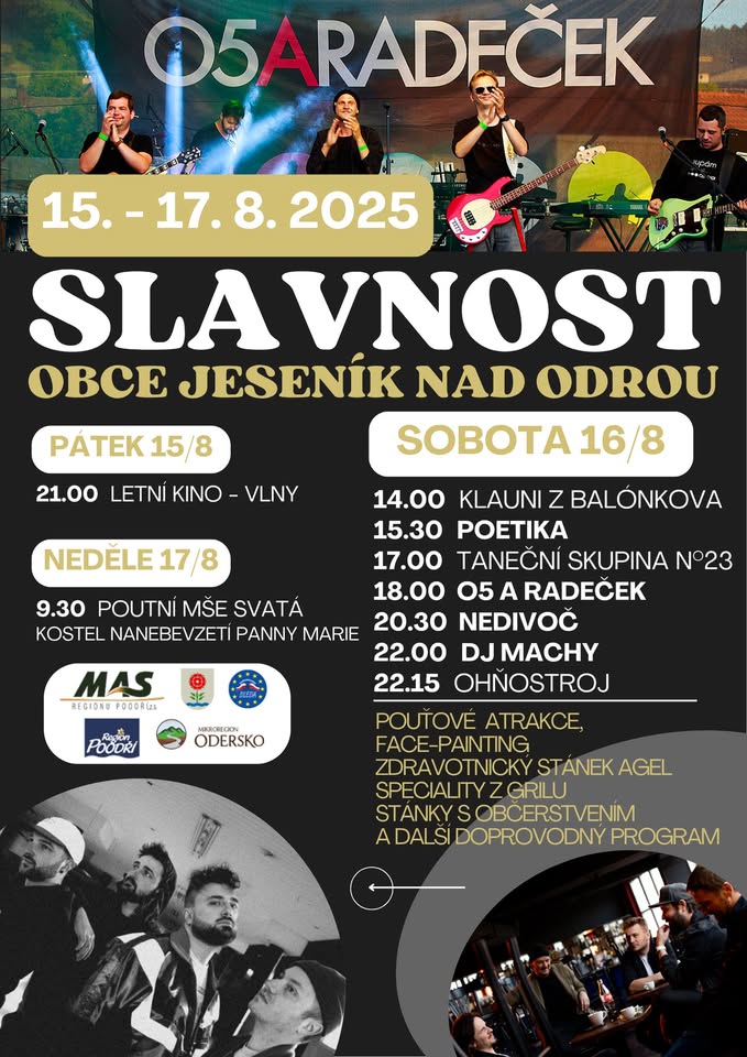 SLAVNOST OBCE JESENÍK NAD ODROU